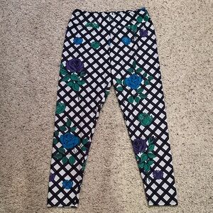 Floral Patterned Kids Leggings